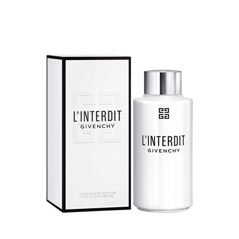 givenchy l interdit shower gel|Givenchy L'Interdit Bath & Shower Gel .